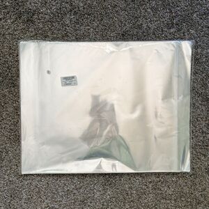 90 Clear Plastic Sleeves for 16x20" with Flap And Seal Strip New Open Pack